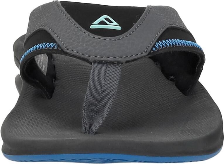 Reef Fanning gunmetal Ocean Heren Slippers Donkergrijs Blauw - Foto 6