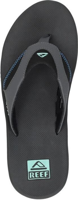 Reef Fanning gunmetal Ocean Heren Slippers Donkergrijs Blauw - Foto 2