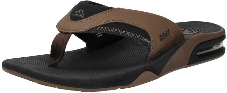 Reef Fanning Zwart Bruin Heren Slippers CI8102 - Foto 4