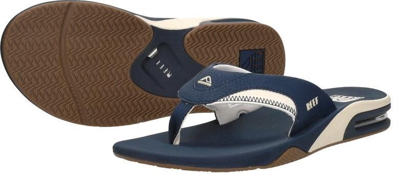 Reef FANNING Heren Slippers Navy oat - Foto 7
