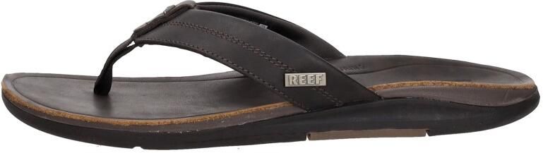 Reef Leather Offshore Heren Teenslippers Cj8554 Kleur Bruin - Foto 3