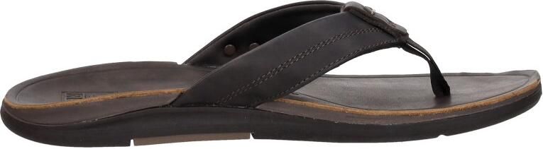 Reef Leather Offshore Heren Teenslippers Cj8554 Kleur Bruin - Foto 9