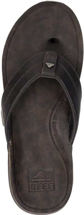 Reef Leather Offshore Heren Teenslippers Cj8554 Kleur Bruin - Foto 8