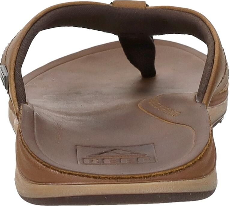 Reef Leather Offshore Heren Teenslippers Cj9057 Kleur Bruin - Foto 4