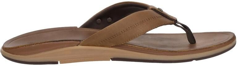 Reef Leather Offshore Heren Teenslippers Cj9057 Kleur Bruin - Foto 9