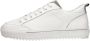 Rehab Crash Lage sneakers Leren Sneaker Heren Wit - Thumbnail 2