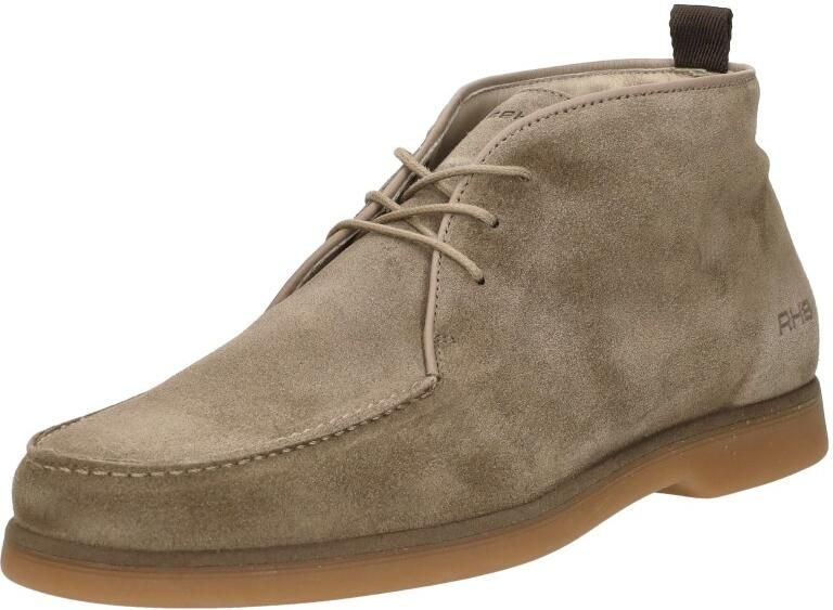 Rehab Collin Suede 4700 Taupe Veterschoenen Taupe Suede Heren Taupe - Foto 6