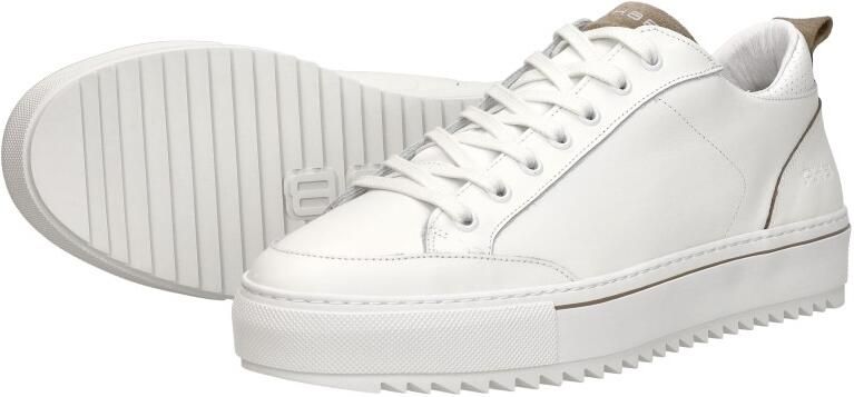 Rehab Crash Lage sneakers Leren Sneaker Heren Wit - Foto 11