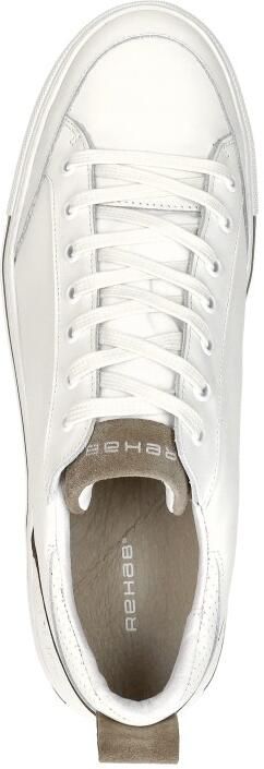 Rehab Crash Lage sneakers Leren Sneaker Heren Wit - Foto 12