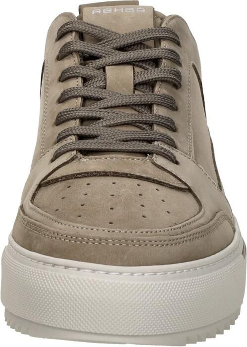 Rehab Creon Nubuck heren sneaker Taupe - Foto 2