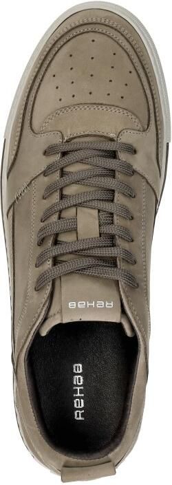 Rehab Creon Nubuck heren sneaker Taupe - Foto 6