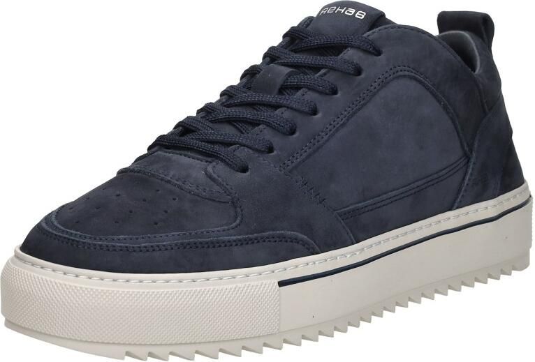 Rehab Creon Nubuck heren sneaker Donkerblauw - Foto 5