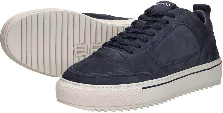 Rehab Creon Nubuck heren sneaker Donkerblauw - Foto 8