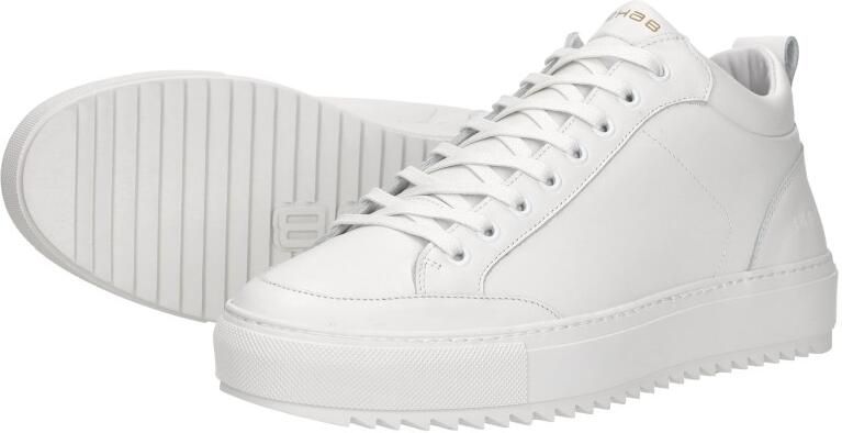 Rehab Craig Leather 0707 White Sneakers Wit leer Heren Wit - Foto 7