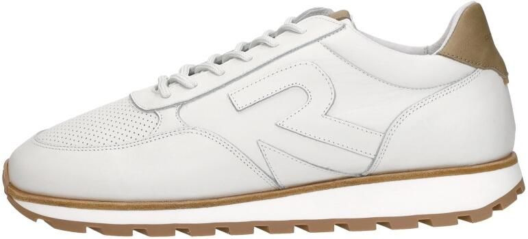 Rehab Maddox leren sneakers wit zand - Foto 3