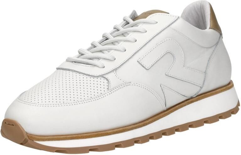 Rehab Maddox leren sneakers wit zand - Foto 4