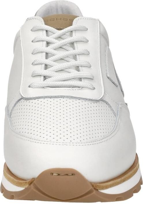 Rehab Maddox leren sneakers wit zand - Foto 6