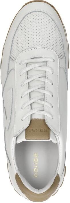 Rehab Maddox leren sneakers wit zand - Foto 8