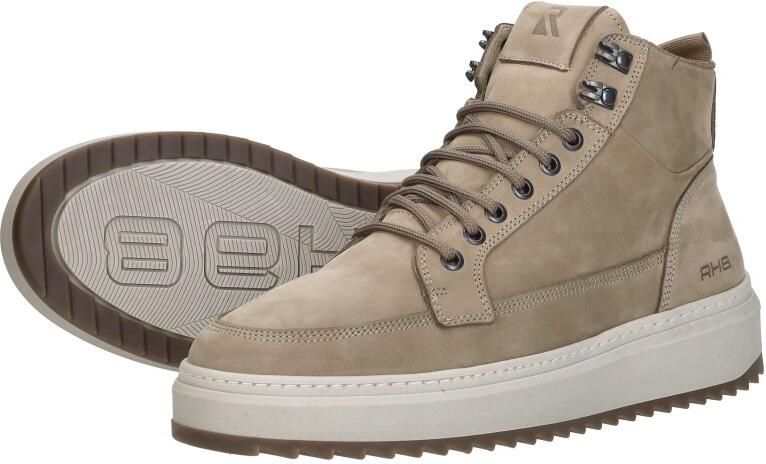 Rehab Rafa Nub Veterschoenen Hoog Taupe - Foto 6