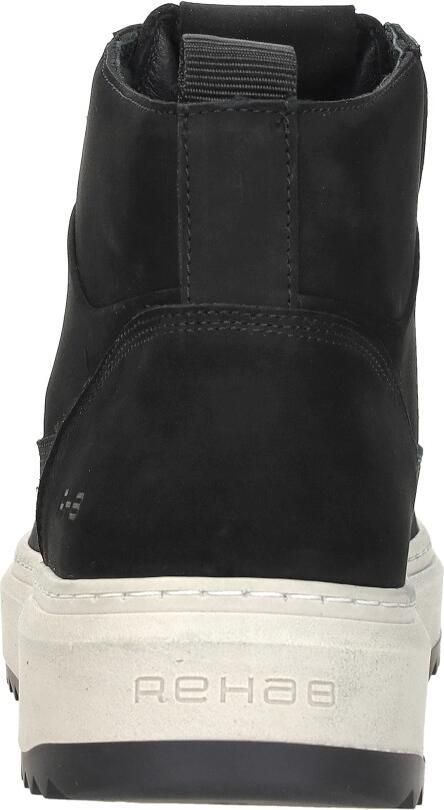 Rehab Rafa Nub Veterschoenen Hoog Zwart - Foto 3