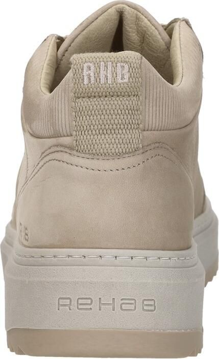 Rehab Russel Nub Sneakers Laag beige - Foto 5