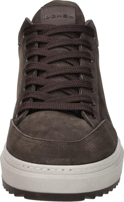 Rehab Russel Nub Sneakers Laag Donkerbruin - Foto 5