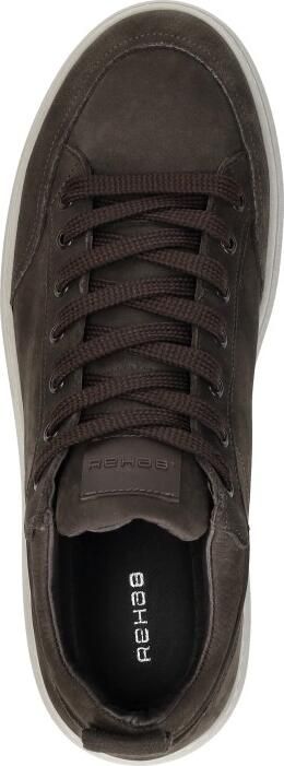 Rehab Russel Nub Sneakers Laag Donkerbruin - Foto 7