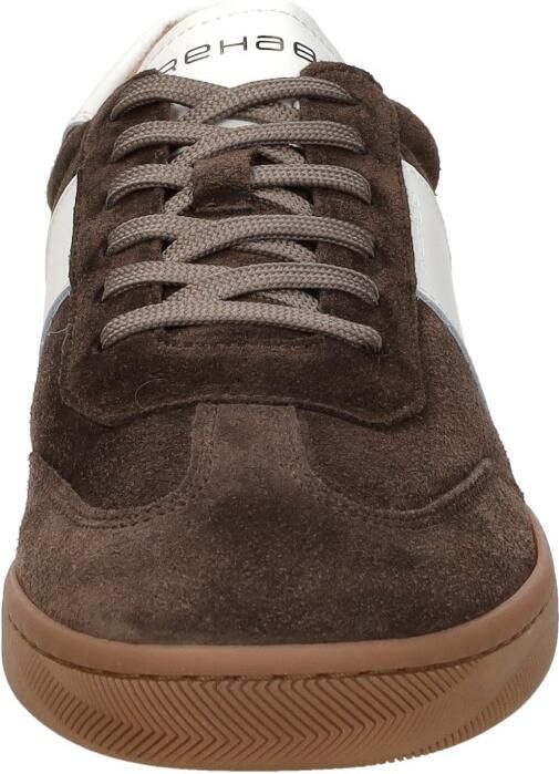 Rehab donkerbruine suède heren sneakers Zack - Foto 8