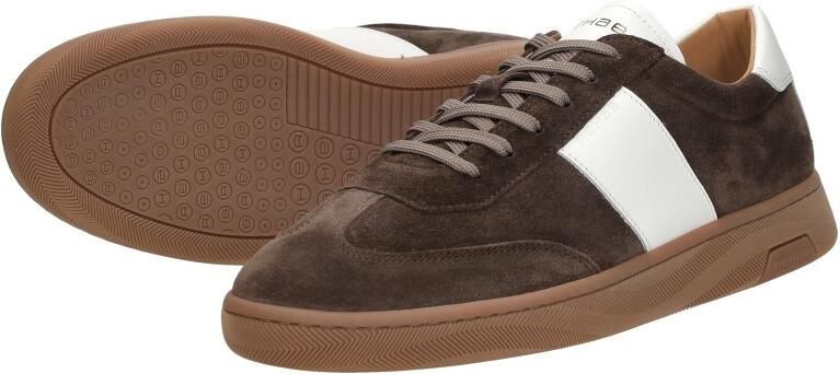 Rehab donkerbruine suède heren sneakers Zack - Foto 9