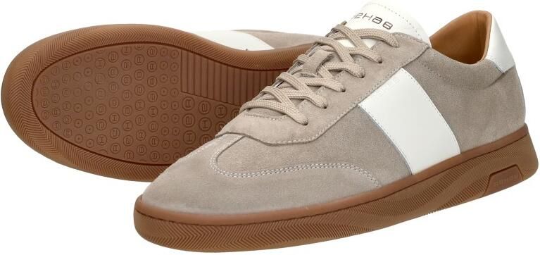 Rehab Zack Sue Lthr 5300 KHKI Sneakers Beige Suede Heren - Foto 9