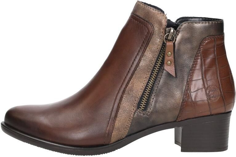 Remonte Enkellaarsjes Hak Enkellaarsjes Hak Cognac - Foto 9