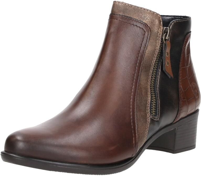 Remonte Enkellaarsjes Hak Enkellaarsjes Hak Cognac - Foto 4