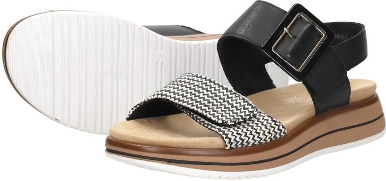 Remonte Sleehaksandaaltjes zomerschoen sandalen comfortschoen met praktische klittenbandsluitingen - Foto 10