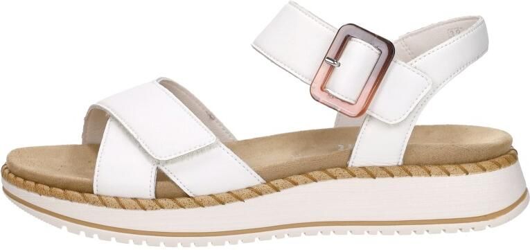 Remonte Sandalen Plat Sandalen Plat Gebroken wit - Foto 4