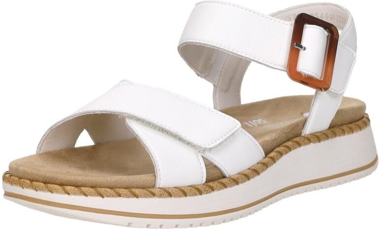 Remonte Sandalen Plat Sandalen Plat Gebroken wit - Foto 7