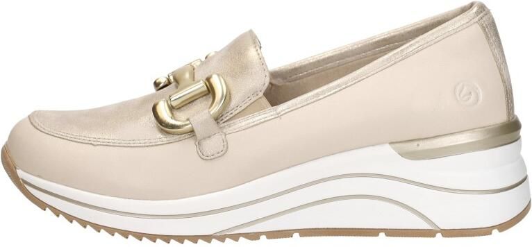 Remonte Instappers Dames Beige - Foto 3