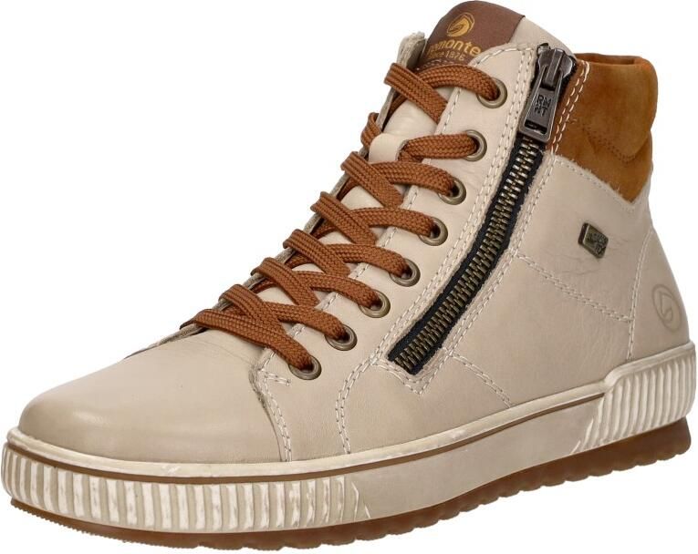 Remonte D0772-62 Veterschoenen Beige en Bruin Leer Beige - Foto 4