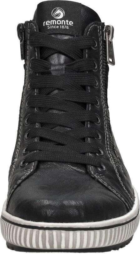 Remonte Veterschoenen platform lace-up ankle boots in crash look - Foto 6