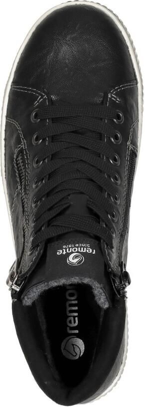 Remonte Veterschoenen platform lace-up ankle boots in crash look - Foto 8