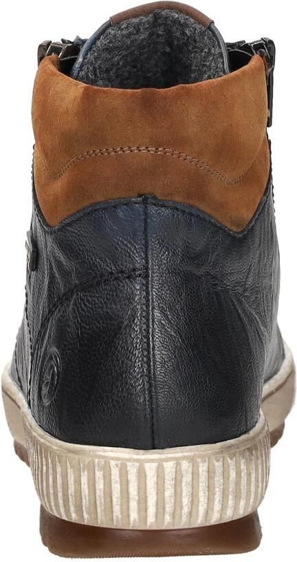 Rieker Remonte Veterboot D0772-16 Blauw Combi Warm Gevoerd - Foto 5