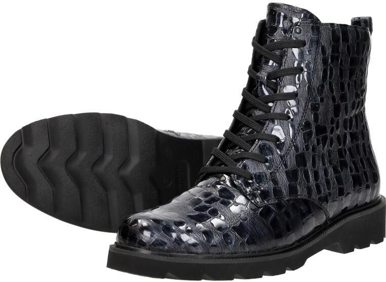 Remonte Veterschoenen Hoog Veterschoenen Hoog blauw lak - Foto 10