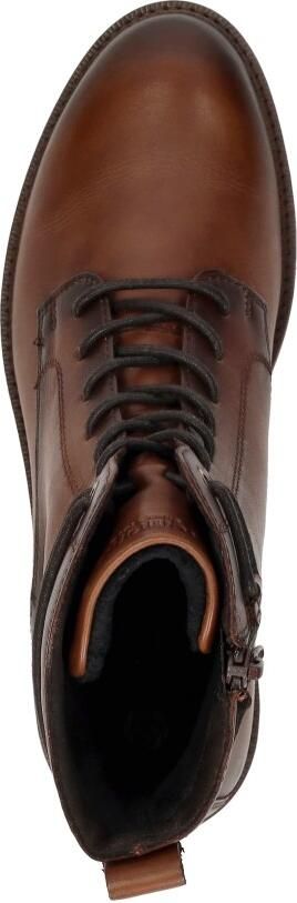 Remonte D2W80-24 Cognac bootie met rits en vetersluiting - Foto 5