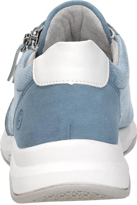 Remonte D1S04-10 Sneakers Blauw Leer en Suede Dames Blauw - Foto 7