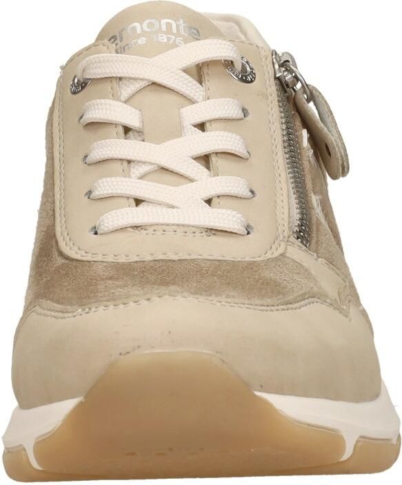 Remonte Sneakers met sleehak vrijetijdsschoen lage schoen veterschoen in vegan uitvoering - Foto 5