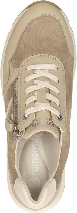 Remonte Sneakers met sleehak vrijetijdsschoen lage schoen veterschoen in vegan uitvoering - Foto 8