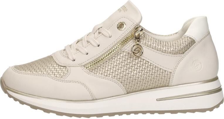 Remonte D1G08-60 Sneakers Beige Leer Dames Beige - Foto 5