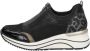 Remonte Slip-on sneakers Liz Hurley-Collection wedge sneaker slipper instapschoen vrijetijdsschoen vegan - Thumbnail 2