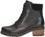 Remonte Veterschoenen Hak Veterschoenen Hak Zwart - Thumbnail 2