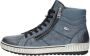 Remonte Veterschoenen platform lace-up ankle boots in crash look - Thumbnail 3