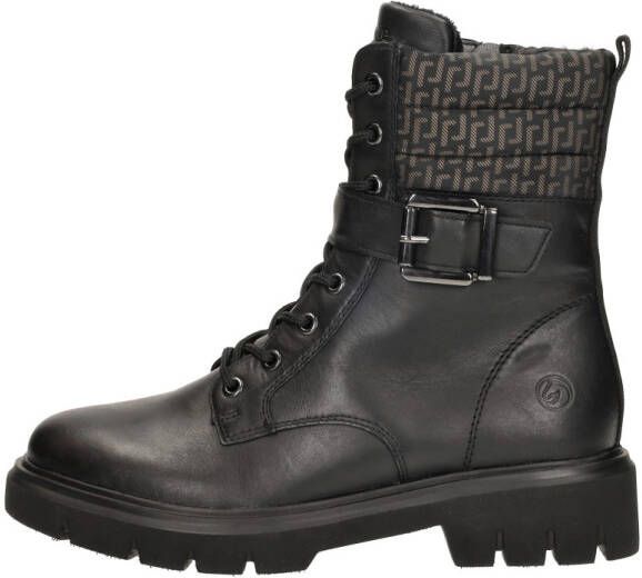Remonte Winterlaarsjes hakken winterlaarzen veterschoenen met binnenrits